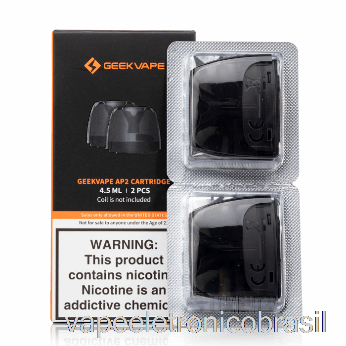 Vape Vaporesso Geek Vape Ap2 Aegis Pod 2 Cápsulas De Substituição Cápsulas De 4,5 Ml